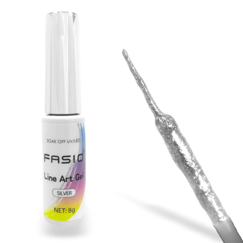 Fasio - Line Art Gel - Silver - 8G - 03